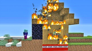 عندما يتم مطاردتك من قبل لاعب SkyBlock رقم 1 في البلاد!