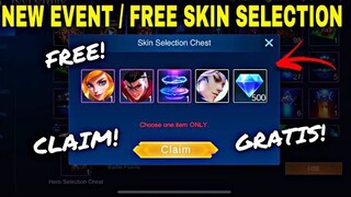 NEW EVENT MOBILE LEGENDS / FREE SKIN NEW EVENT ML - FREE SKIN MOBILE LEGENDS / FREE DIAS ML