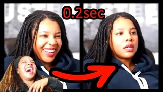 Dee Shanell IMMEDIATE Facial Expression Change (Compilation) | Reaction