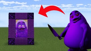 CARA MEMBUAT PORTAL GRIMACE SHAKE - MINECRAFT