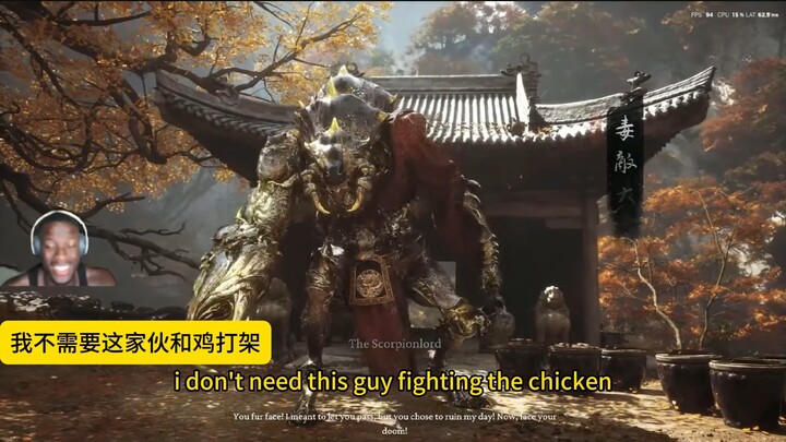 ดูหนุ่มผิวดำต่างชาติเล่นเกม [Black Myth: Wukong] โดนสามท่าไม้ตายจนฉันหัวเราะจนฉี่ราด — แค่สามวินาทีก