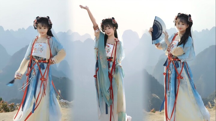 【永夜星河版】寄明月跟过年可太配啦（内含炸火花和转扇子哟～）