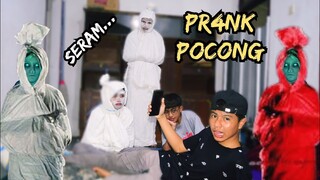 PRANK POCONG ❗pemangsa BOCAH | DIWAN, ALI, REYHAN komedi sahabat ambyar