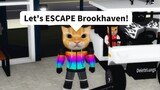 Stronk Cat ESCAPED From Roblox Brookhaven 🏡RP