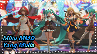 [Miku MMD] Yang Mulia Memimpin Grup Menari!