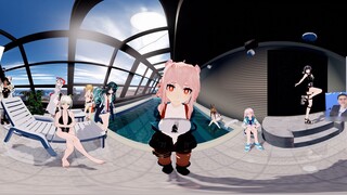 【Panorama 360°】Cium paksa Nona Shi Le!🥰~