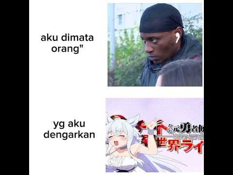 Reflek ngomong "iya istriku"🗿#anime #Lv2karacheatdattamotoyuushakouhonomattariisekailife #subindo