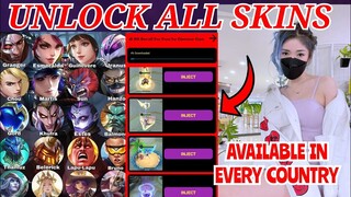 NEW UPDATE! UNLOCK ALL SKINS NO BAN MOBILE LEGENDS INJECTOR 100% WORKING, MOD SKIN INJECTOR 2021 ✓