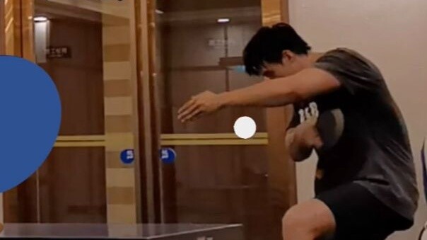 [Hong Zhiguang] Playing table tennis with A Yunga, Wang Yibo comes in