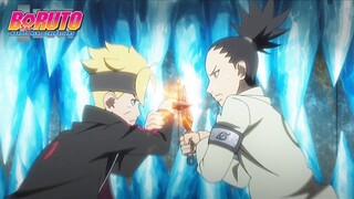 Boruto cae en un Genjutsu y ataca a Shikadai / Español latino