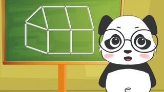 Cần phải di chuyển bao nhiêu cây gậy để biến một tầng thành hai?