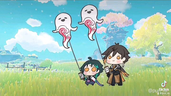 Xiao is Flying 😁😁