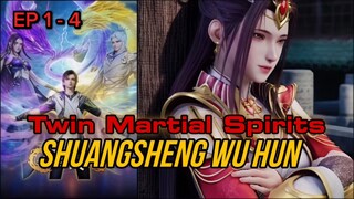 EP 1 - 4 || TWIN MARTIAL SPIRITS SUB INDO
