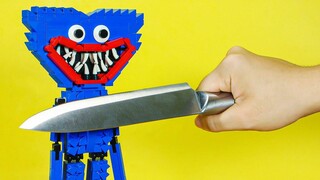 Lego HUGGY WUGGY & Poppy Playtime ในชีวิตจริง แพนเค้กสตรอเบอร์รี่สำหรับหิว - Stop Motion Cooking