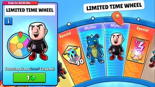 "NEW" LIMITED TIME WHEEL - MYTHIC SKINS | Stumble Guys