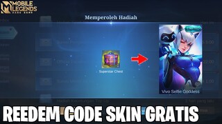 SKIN GRATIS DARI REEDEM CODE - MARI KITA COBA DI BEBERAPA AKUN APAKAH RILL? MOBILE LEGENDS