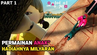 Berjuang Dalam Permainan Yang Mematikan Demi Membayar Hutang (Part 1) Alur Film Squid Game Eps 1-3