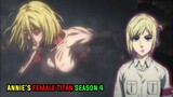 Mappa's Female Titan In AOT Season 4! The Animation is Beautiful🥰 || Keep It Up Mappa🔥