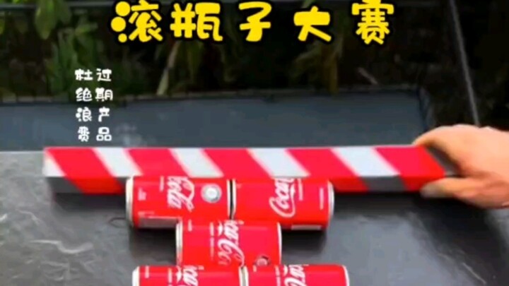 Roll the Bottle Down the Mountain of Blades: Demolition Challenge