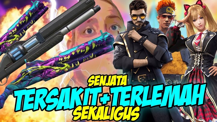 4 HAL UNIK SENJATA SHOTGUN FF TERSAKIT CHARGE BUSTER, BERDAMAGE TAPI TIDAK OP !