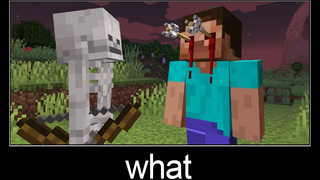 Minecraft รออะไร meme part 212 (Mad Steve)