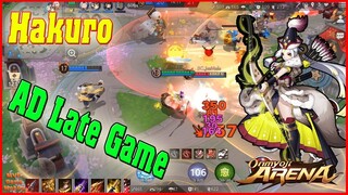 🌸Onmyoji Arena: Hakuro - Xạ Thủ Cuối Game Tầm Bắn Xa Nhất - Kỹ Năng Di Chuyển AD