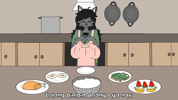 MOTHER AND ME "SEBELUM MAKAN BACA DOA"