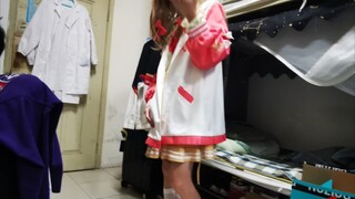 Miss Jieran came to my dorm, you know!