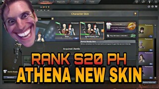 RANK MATCH SEASON 20 & NEW CHAR ATHENA |CrossFire Philippines| MonarchZombieV4