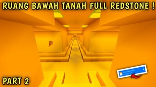 GILAA RUANG BAWAH TANAH RUMAH INI TERNYATA FULL REDSTONE!! - Map Showcase Minecraft #46