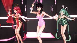 [MMD Fleet] Bunny Girl Shigure, Jiangfeng, and Yamakaze's Innocent Function