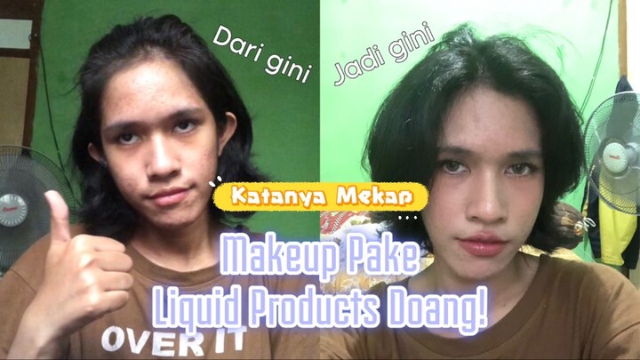 Makeup Cuma Pake Liquid Products! mending Buat Cosplay atau Daily? | #JPOPENT #bestofbest