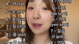 numbers in korean