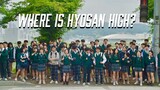 ALL OF US ARE DEAD FILMING LOCATIONS ( 우리 모두는 죽은 장소) | Real Life Hyosan High School