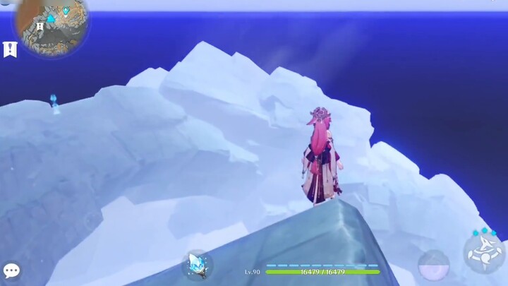 [Story Rock Giant Abyss Defying the Sky Easter Egg] Paimon: "เธออย่าได้ถือเอาเรื่องอย่างการปีนขึ้นไป