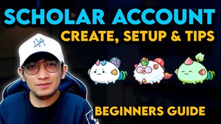 HOW TO CREATE SCHOLAR ACCOUNT - AXIE INFINITY | TAGALOG