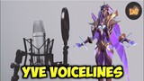 YVE VOICELINES in Mobile Legends!