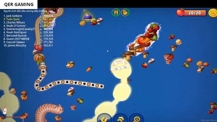 Rắn săn mồi, Game rắn top 1 kịch kính và vui nhộn - ZonZin TV #288 4