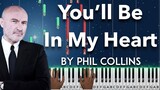 You'll Be In My Heart by Phil Collins piano cover + sheet music & lyrics