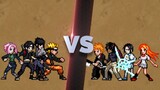 บลีช เทพมรณะ vs Naruto! มรณะ The living foursome![mugen]