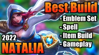 NATALIA BEST BUILD 2022 | TOP 1 GLOBAL NATALIA BUILD | NATALIA - MOBILE LEGENDS | MLBB