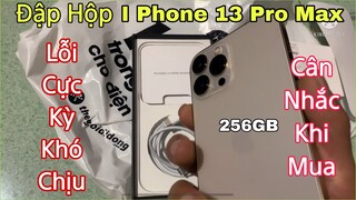 Đập Hộp I Phone 13 Pro Max Giá Hiện Tại & Lỗi Cực Kỳ Khó Chịu Khi Chơi Game PUBG Mobile | NhâmHNTV