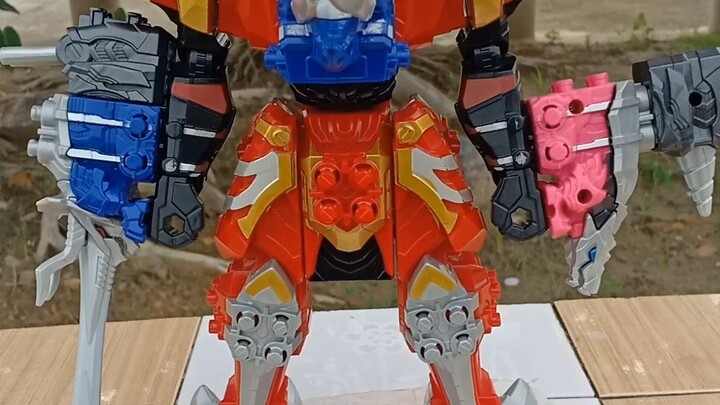 Bộ 3 robot rồng bọc thép DX Kishiryuoh Triken