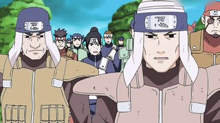 Naruto in Sage Mode vs. the Third Raikage