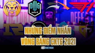 NHỮNG ĐIỂM NHẤN VÒNG BẢNG CKTG 2021