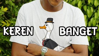 Gila!! Keren Banget Gambar Di Kaosnya!!
