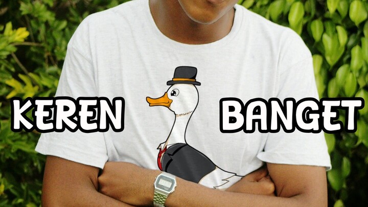 Gila!! Keren Banget Gambar Di Kaosnya!!