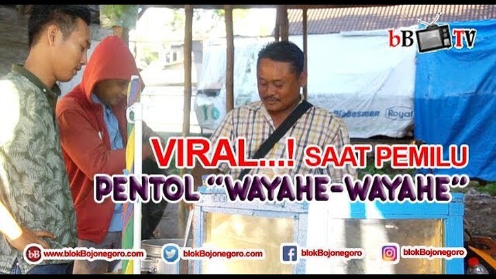 VIRAL..! PENTOL WAYAHE WAYAHE SAAT PEMILU