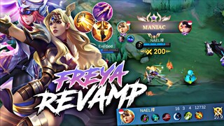 DARI AWAL UDAH BISA BANTAI-BANTAI?! GILA BANGET FREYA REVAMP🔥- FREYA HIGHLIGHT