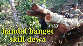 Viral ojek palang kayu handal  banjit way kanan lampung